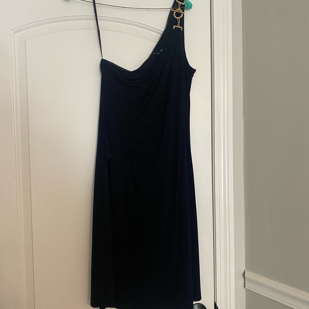 Ivanka Trump Cobalt Navy Blue Shift Dress